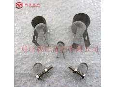 硅碳棒导电接线夹 G型螺丝夹 直径14U型硅碳棒夹具图2