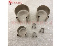 12硅碳棒不锈钢弹簧卡具 编织连接带 实验炉C型夹头 弹簧夹图3