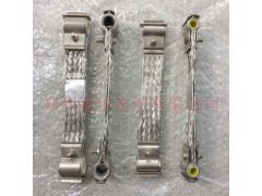 10mm电热丝连接杆导电带 双头铝编织带图2