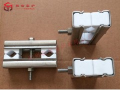 U型硅钼棒配套卡具陶瓷卡块75长 夹持范围30-50图3