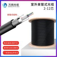 光缆厂家GYXTW光缆2-144芯单模松套束管式铠装光缆