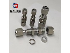 304/316/2205/2507穿板接头卡套穿板快拧接头图4