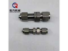 304/316/2205/2507穿板接头卡套穿板快拧接头图2