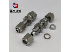 304/316/2205/2507穿板接头卡套穿板快拧接头图3