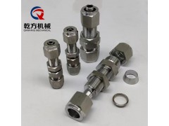 304/316/2205/2507穿板接头卡套穿板快拧接头图5