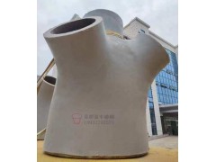 深圳钢结构雨棚树叉柱铸钢节点图3