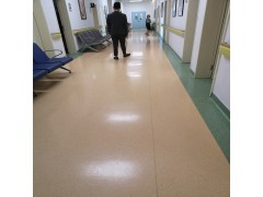 广西南宁医用同质透心PVC地板胶 2mm抗碘酒PVC地胶现货图3