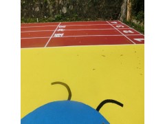 广西彩色EPDM塑胶地面工程 南宁游乐场EPDM橡胶地面施工图5