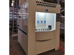 电煮锅提升式自动喷砂机圆盘类工件全自动打砂机图2