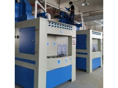 电煮锅提升式自动喷砂机圆盘类工件全自动打砂机图5