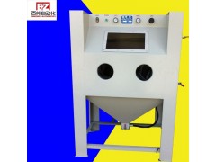 浙江箱式手动无尘打砂机小型手动除锈喷砂机图6