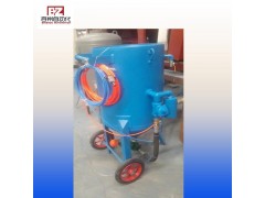 开放式喷砂罐打砂罐钢结构喷砂机图4