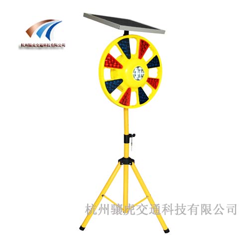 圆形太阳能回转灯