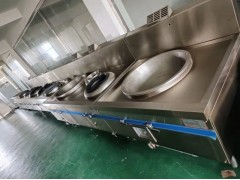 三亚金艺酒店饭店食堂餐厅大型不锈钢商用厨房设备工程安装公司图2