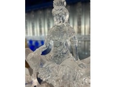 琉璃水月观音 琉璃佛像  琉璃工艺品图3