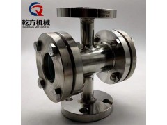 904L/TA2钛材/哈氏合金HC-276直通视镜 四通视镜图3