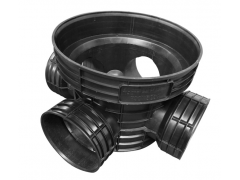 湖北龙康批发供应塑料检查井-流槽三通/四通-沉泥起始-弯头等图2