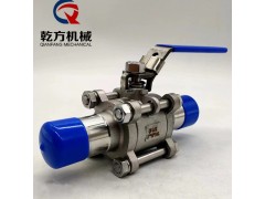 BA级球阀 304/316L三片式对焊球阀 自动焊接球阀图4