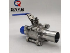 BA级球阀 304/316L三片式对焊球阀 自动焊接球阀图2