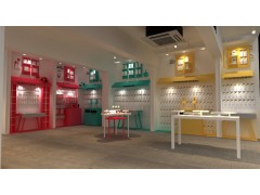 展柜设计公司济南展柜制作山东烤漆展柜厂珠宝展柜饰品柜台定制图4