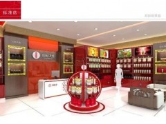 展柜设计公司济南展柜制作山东烤漆展柜厂珠宝展柜饰品柜台定制图5