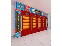 山东济南商场展柜制作食品展台酒水展柜茶叶展柜化妆品彩妆展柜厂图2