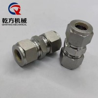 254卡套接头，订做904L/2205/2507材质卡套接头