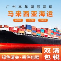 广州海运到马来西亚双清包税到门DDP物流专线