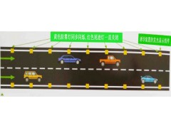 雾天公路行车安全诱导装置太阳能雾灯高速公路尾迹灯智能警示灯图2