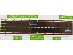 雾天公路行车安全诱导装置太阳能雾灯高速公路尾迹灯智能警示灯图3