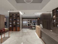 日照化妆品展柜制作彩妆柜台护肤品面膜展柜服装展柜童装展柜厂图6