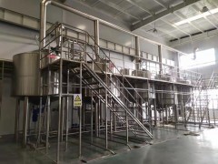 供应南京啤酒厂大型自动化精酿啤酒设备 年产1000吨啤酒设备图5