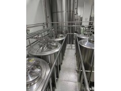 抚顺小啤酒厂产量6吨的精酿啤酒酿造设备啤酒发酵罐酿酒设备图5