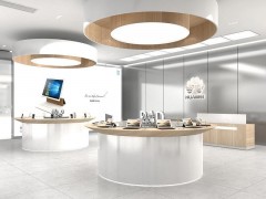 赤峰展柜制作烤漆展柜厂展柜公司黄金珠宝饰品展柜制作服装展柜厂图3