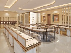 赤峰展柜制作烤漆展柜厂展柜公司黄金珠宝饰品展柜制作服装展柜厂图4