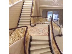 自带光芒的铝艺楼梯扶手图4