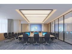 南昌效果图制作|建筑石材绿化|多媒体会议室效果图设计图2