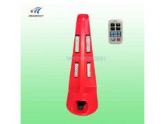 合肥声光路锥喇叭 道路施工声光路锥 充电式声光路锥厂家图2