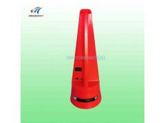 合肥声光路锥喇叭 道路施工声光路锥 充电式声光路锥厂家图3